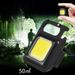 Multifunctional Portable USB Mini Keychain High Brightness COB Work Emergency Outdoor Camping Light_voghion.com