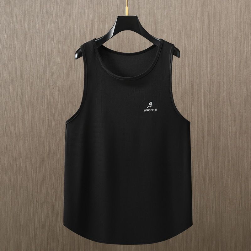 Men's Clothing New Summer Sports Vest Shorts Suit For Men Fat Plus Size Running Basketball Suit Quick Drying Breathable Loose_voghion.com