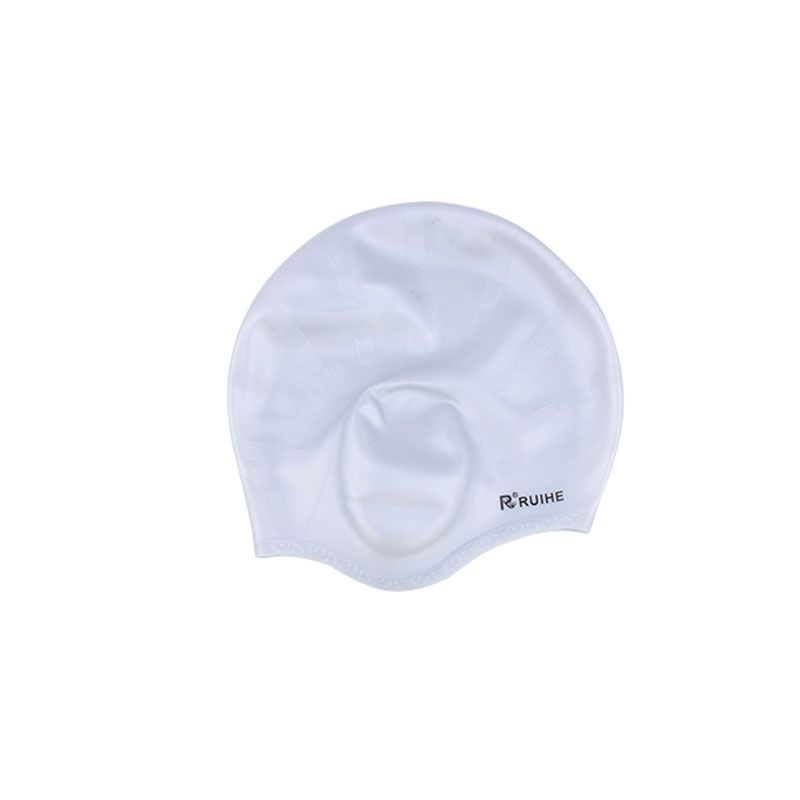 Cuffia da nuoto per immersioni in tinta unita per uomo e donna, cuffia da nuoto impermeabile per piscina, cuffia in silicone grande_voghion.com