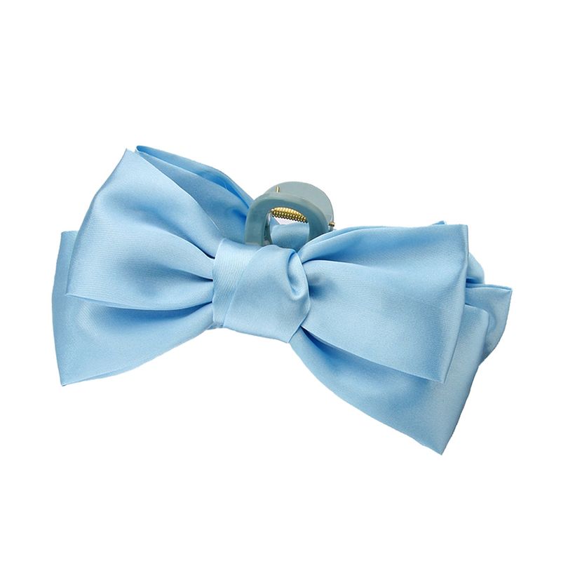 Pince à cheveux en tissu, grand nœud transfrontalier, pince à griffes de princesse, épingle à cheveux en tissu, faite à la main, accessoires pour cheveux, vente en gros_voghion.com