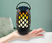 New Wireless Portable Handheld Outdoor Home LED Simulated Flame Light Bluetooth Speaker_voghion.com
