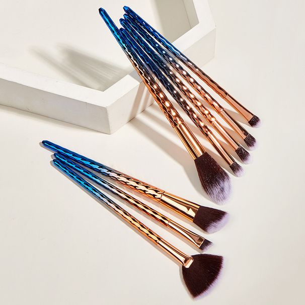 8 Make-up-Pinsel, Wasserwellen-Set, Lidschattenpinsel, Puderpinsel, Beauty-Tools GUJHUI_voghion.com