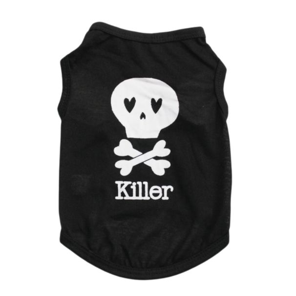 Pet Clothing Dog Halloween T-shirt Breathable Soft Vest_voghion.com
