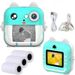 Children Kids Camera Instant Print Mini Digital Video Camera For Kids 1080P HD-Screen Outdoor Toy Print Thermal Paper_voghion.com