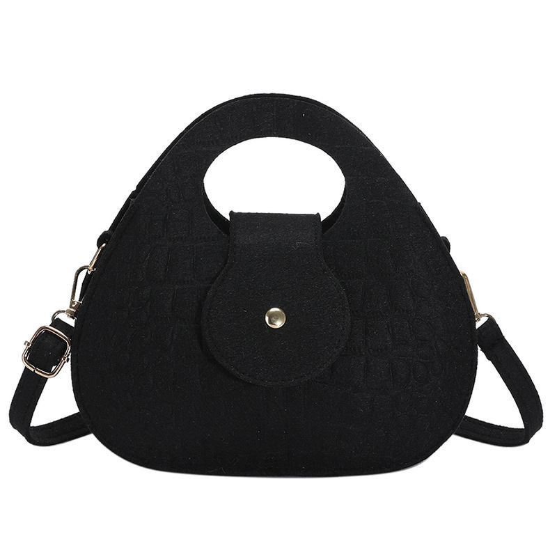 Retro embossed crocodile pattern felt handbags women's shoulder messenger bags_voghion.com