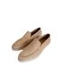 Lefu Beige Sohle 2023 Sommer Neue Leder Britischen Lazy One Foot Kick Bean Schuhe Paar Stil_voghion.com