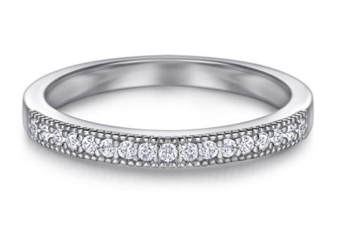 Anelli in argento sterling S925, anello di tendenza alla moda con zirconi, set di due anelli in uno per donna, gioielli di personalità_voghion.com