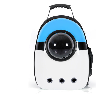 Spraymålad kattväska, hundväska, rymdstuga, husdjursryggsäck, bärbar och bekväm, femsidig, andningsbar ryggsäck för utomhusbruk_voghion.com
