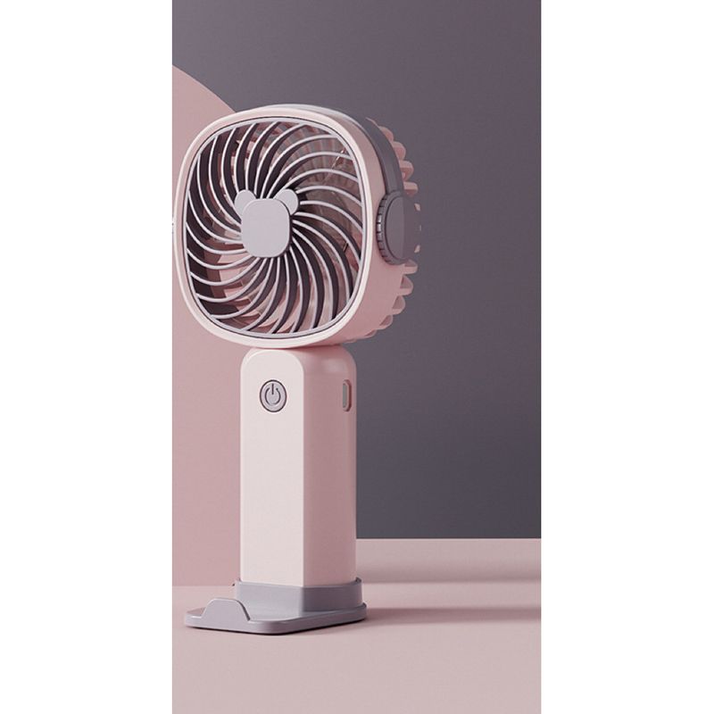 New Handheld Mini USB Rechargeable Fan - Multifunctional Desktop Design, Perfect Gift For Daily Cooling_voghion.com