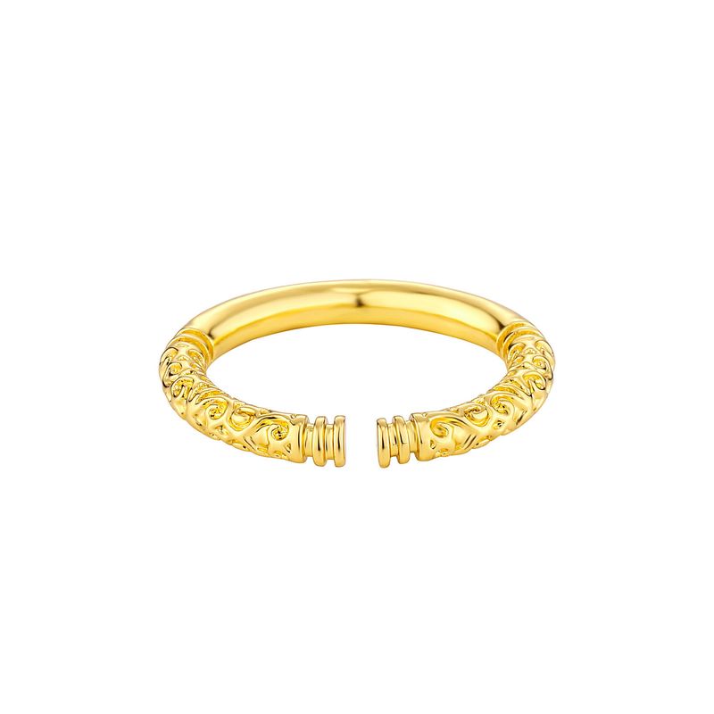 Rings New Smooth Tight Spell Bracelet Open Ring Set Alloy Tight Spell Black Myth Jewelry_voghion.com