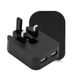 Schnellladegerät 2,1 A Dual Twin 2 Port USB Klappbarer UK Netzsteckeradapter_voghion.com