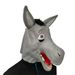 Party Masks Happy Donkey Head Cover Halloween Funny Costume Chatterbox Donkey Mask Big Mouth Donkey Head Cover Bar Dance Party Mask_voghion.com