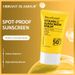 Sunscreen Vitamin C Sunscreen SPF50+ Waterproof Isolating UV P+++ Moisturizing Brightening Sunscreen_voghion.com