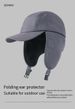 Winter Warm Hat Men's Cycling Windproof Hat Outdoor Velvet Thickened Cycling Cold Ear Protection Lei Feng Hat Winter_voghion.com