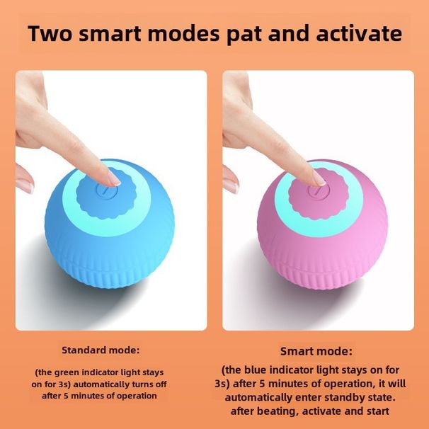 Interactive Automatic Cat Teasing Toy Ball_voghion.com