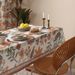 Tovaglia in cotone e lino - Floreale vintage, impermeabile e resistente al calore, per tavoli da pranzo in stile rustico, bar o arredamento boho_voghion.com