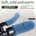 Funda de felpa para manillar de scooter de invierno, gruesa, cálida y resistente al frío, universal para motocicletas, triciclos y bicicletas eléctricas._voghion.com
