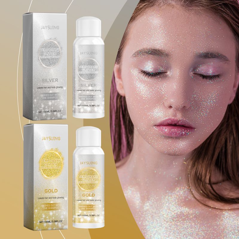 Gold and silver flash spray series, shiny natural three-dimensional body highlight shiny spray_voghion.com