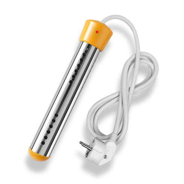 Elektrisk varmvattenberedare, kan värma 5 liter vatten på några minuter. Används i hink, badkar, uppblåsbar barnpool, camping EU-kontakt_voghion.com