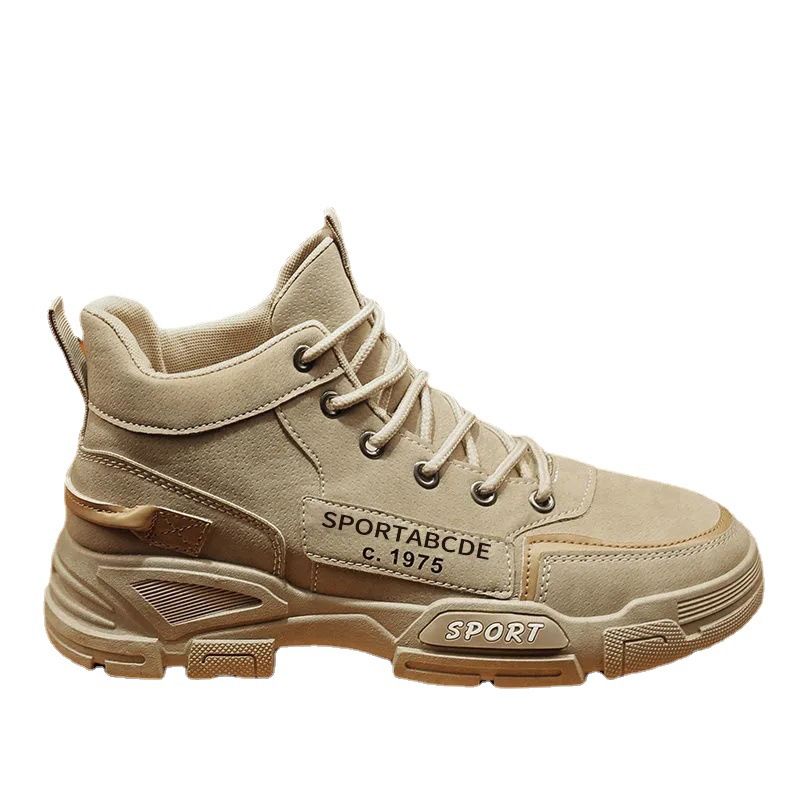 Designer Ladies Letter Print Winter Ranger Boot Shoes Platform Work Boot Snow Boot Brown Black Ankle Boots Winter Shoes_voghion.com