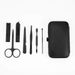 7/10/12/18/20/24PCS Set Professional Manicure Set Kits Stainless Steel Fingernail Toenail Clippers Set With Leather Portable_voghion.com