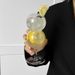 New Ins Style Bubble Ball Tall Glass High-Value Niche Design High-End Cocktail Water Cup_voghion.com
