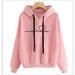 2021 Autumn Winter New Loose Korean Style Printed Casual Hooded Thickened Sweatshirt Long Sleeve Top Women's Clothing_voghion.com