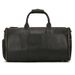 Men's Leather Travel Multifunctional Suitcase Folding Set Storage Wet And Dry Gym Bag_voghion.com