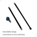 High Quality Dragon Claw With Lake Blue Ball Man Fashion Party Canes Women Elegant Vintage Cosplay Walking Cane 93cm_voghion.com