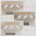 Glitzerlife Deckenleuchte Holz Deckenstrahler Weiß - Vintage Deckenlampe GU10 3 Flammig Deckenspots Modern Schwenkbar 350° Flurlampe Für Arbeitszimmer Esszimmer_voghion.com