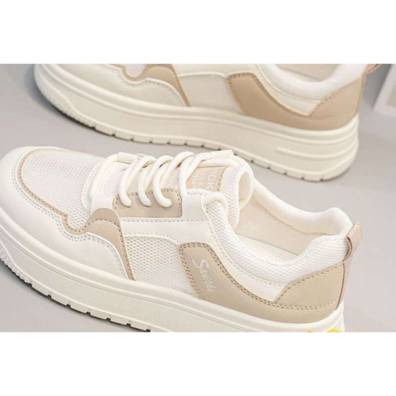 2025 Breathable Multi-purpose New White Thick Bottom Board Shoes,_voghion.com