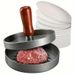 Set, Burger Press Hamburger Patty Paper, Non-Stick Meat Press Set And Meat Separation Paper, Kitchen Gadgets, Kitchen Accessories Father Gift_voghion.com