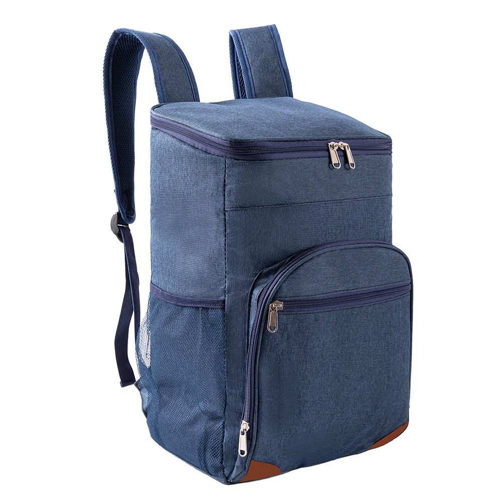 Picnic double shoulder bag, outdoor ice pack, thickened insulation backpack, leak proof picnic bag_voghion.com