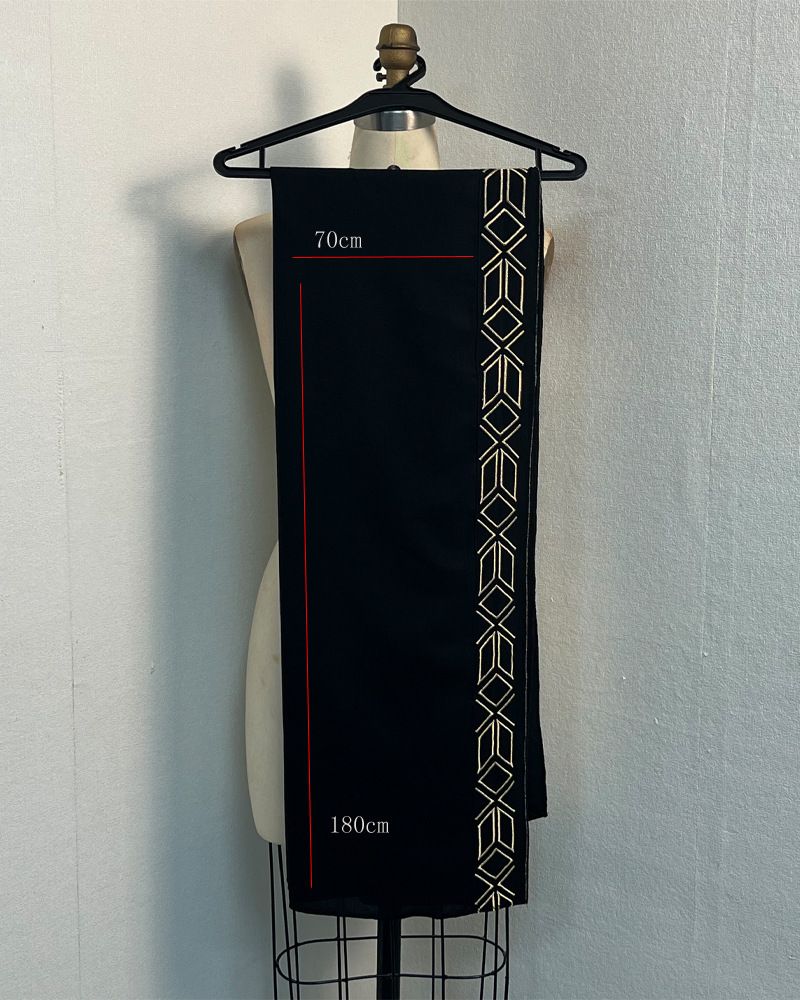Ricamo Vestaglia ricamata Moda Capispalla Vestaglia_voghion.com