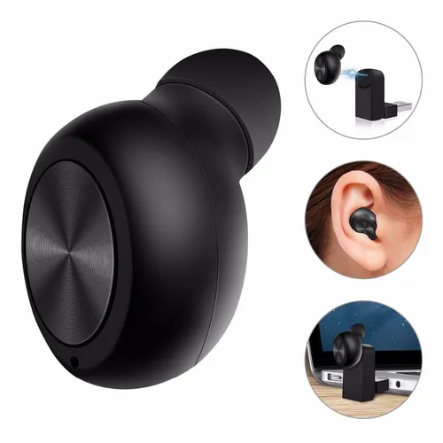 Onsichtbar drahtlos Bluetooth Kopfhörer Mini Bluetooth Headset drahtlos In-Ear Kopfhörer mat Mikrofon fir Telefon_voghion.com