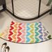 Curved Bathroom Floor Mat Diatom Mud Strong Water Absorbent Foot Mat Bathroom Door Anti Slip Anti Fall Carpet Bathroom Mat_voghion.com