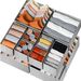 Set di 6 contenitori in tessuto per biancheria intima, calzini e piccoli oggetti, organizer pieghevole per armadio con diverse dimensioni, materiale non tessuto traspirante_voghion.com