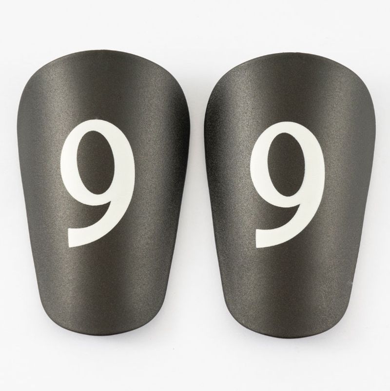Mini Shin Guards For Kids & Youth - Lightweight Football Soccer Shin Pads, Protective Training Gear For Small Legs (Black)_voghion.com