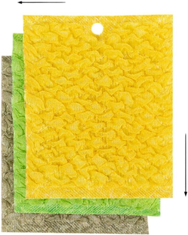 Japanese Scrubbing Dishcloth Set - Double-Sided | Non-Stick Cleaning | Kitchen Scrubber | Reusable_voghion.com