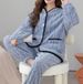 Warm And Comfortable Pajamas Women's Autumn And Winter Large-size Loungewear_voghion.com