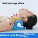 Almohada cervical de terapia magnética para aliviar el dolor - Masajeador de tracción cervical con acupresión por gravedad, más de 6 nodos de masaje, soporte de espuma EVA para el cuello_voghion.com