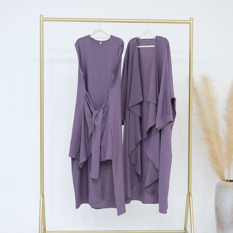 Women's Clothing Elegant Solid Color Two piece Set_voghion.com