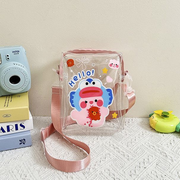 Borsa a tracolla trasparente in gelatina, elegante e carina, per telefono cellulare, modello Mini Niche di alta qualità, per l'estate 2025._voghion.com