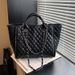 Women's Handbag Diamond Gott Bag Women's Large Capacity Tote Chain Bag Shoulder Bag_voghion.com