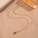Minimalist Instagram Cool Style Gold Plated Small And Luxury Rice Pearl Necklace Collar Chain Women's Non Fading Jewelry_voghion.com