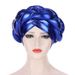 cappello turbante intrecciato in seta brillante, berretto chemioterapico musulmano in spugna tridimensionale intrecciata, berretto per capelli nascosto_voghion.com