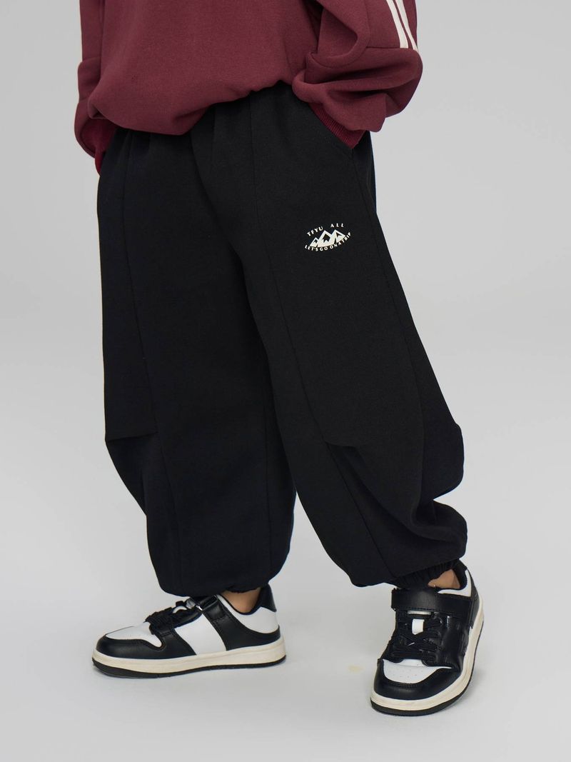 Toddler Boys Clothing Loose Casual Versatile Trousers Children's Mountain Style Printed Sports Sweatpants Trend_voghion.com