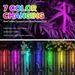 Confezione da 2 luci solari a forma di bolla per esterni - 7 colori che cambiano automaticamente e impermeabili, luci solari da vialetto che cambiano colore per giardino, vialetto, decorazioni per cortile_voghion.com