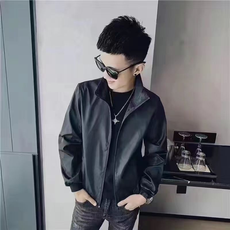 Casaco esportivo casual coreano versátil de primavera, da moda, masculino, celebridade da internet, mesmo estilo, jaqueta solta com capuz_voghion.com