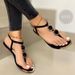 Women's Flat Sandals Summer Casual Flat Toe Beach Plus-size Sandals_voghion.com